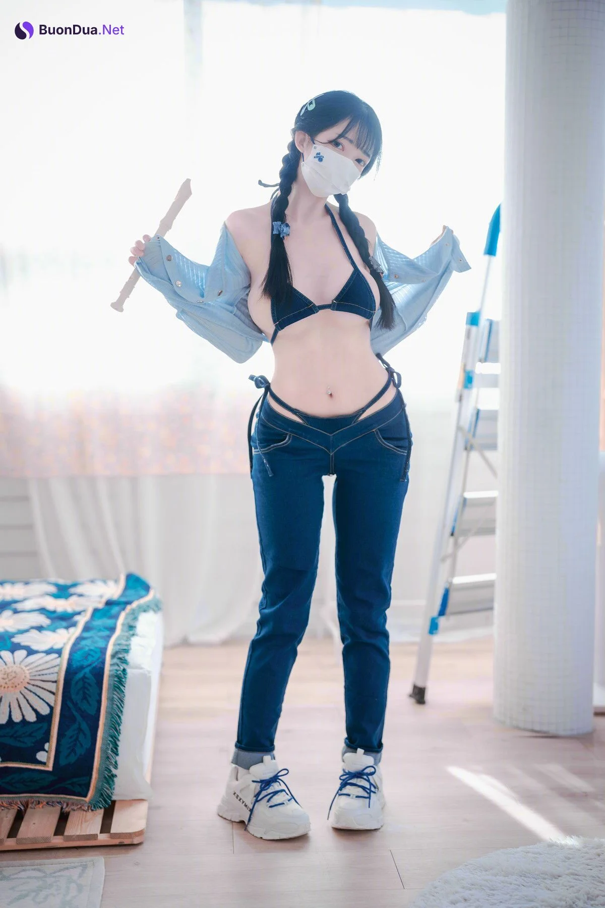 Aram 아람, DJAWA ‘Messed up Denim’ Set.01 - Photo 2