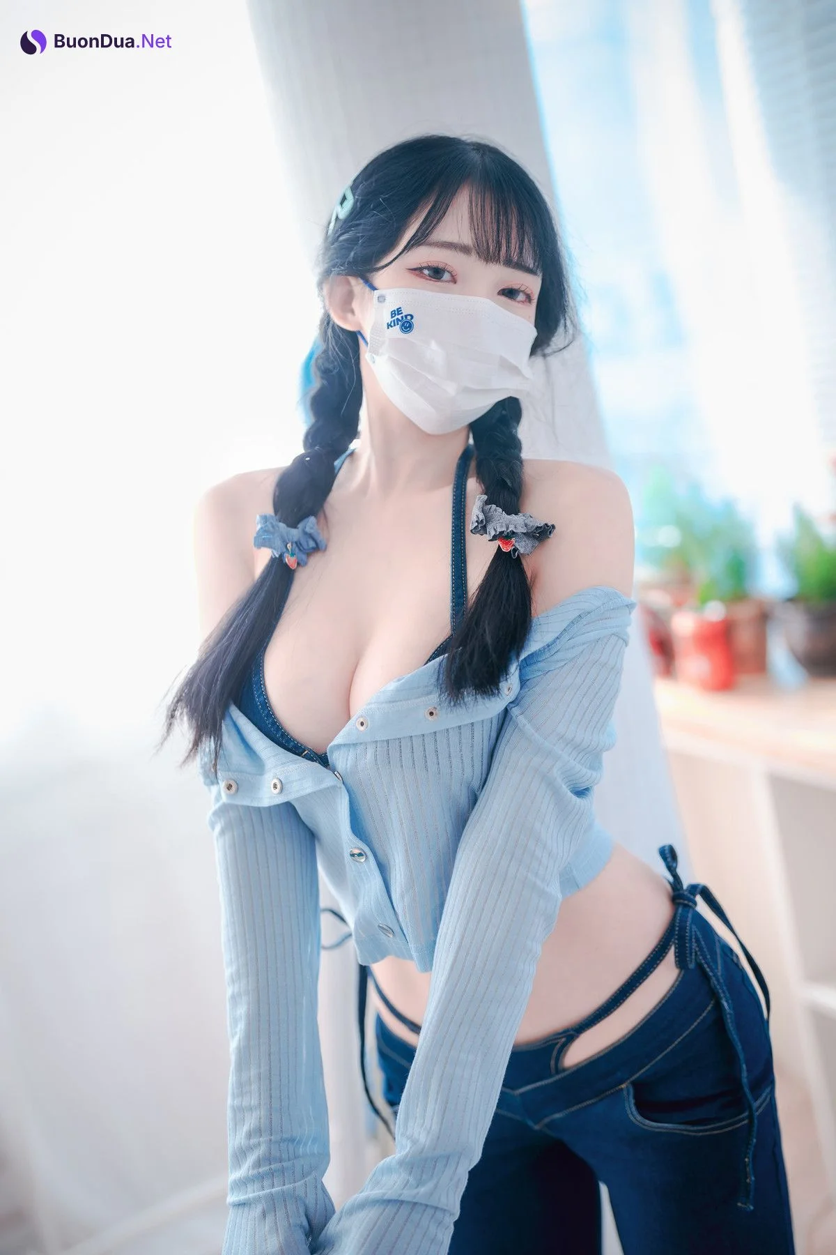 Aram 아람, DJAWA ‘Messed up Denim’ Set.01 - Photo 3