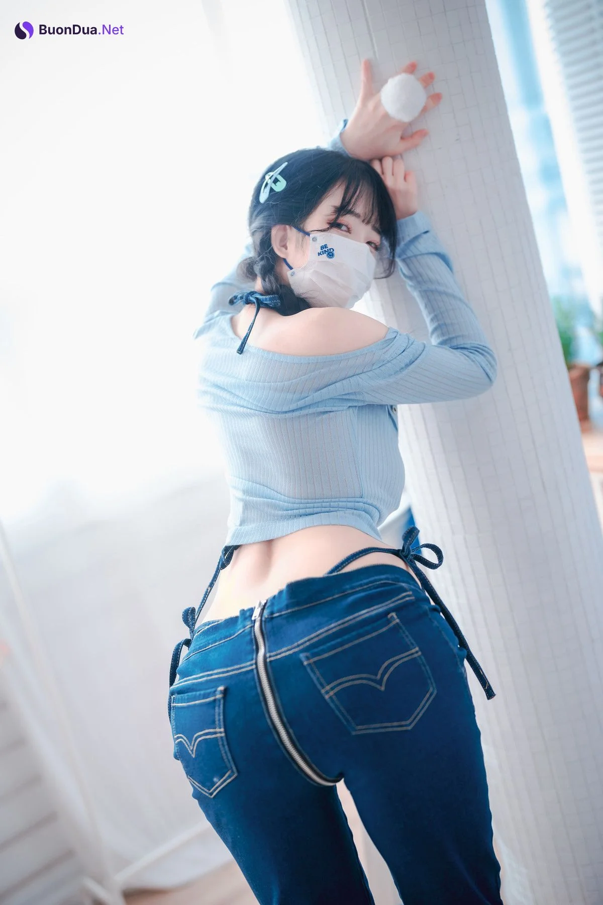 Aram 아람, DJAWA ‘Messed up Denim’ Set.01 - Photo 4