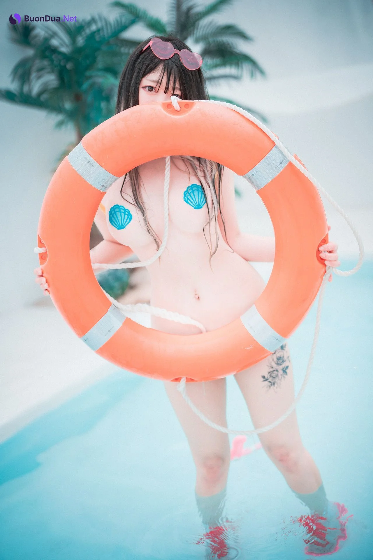 Aram 아람, DJAWA ‘Poolside Summer’ Set.03 - Photo 14