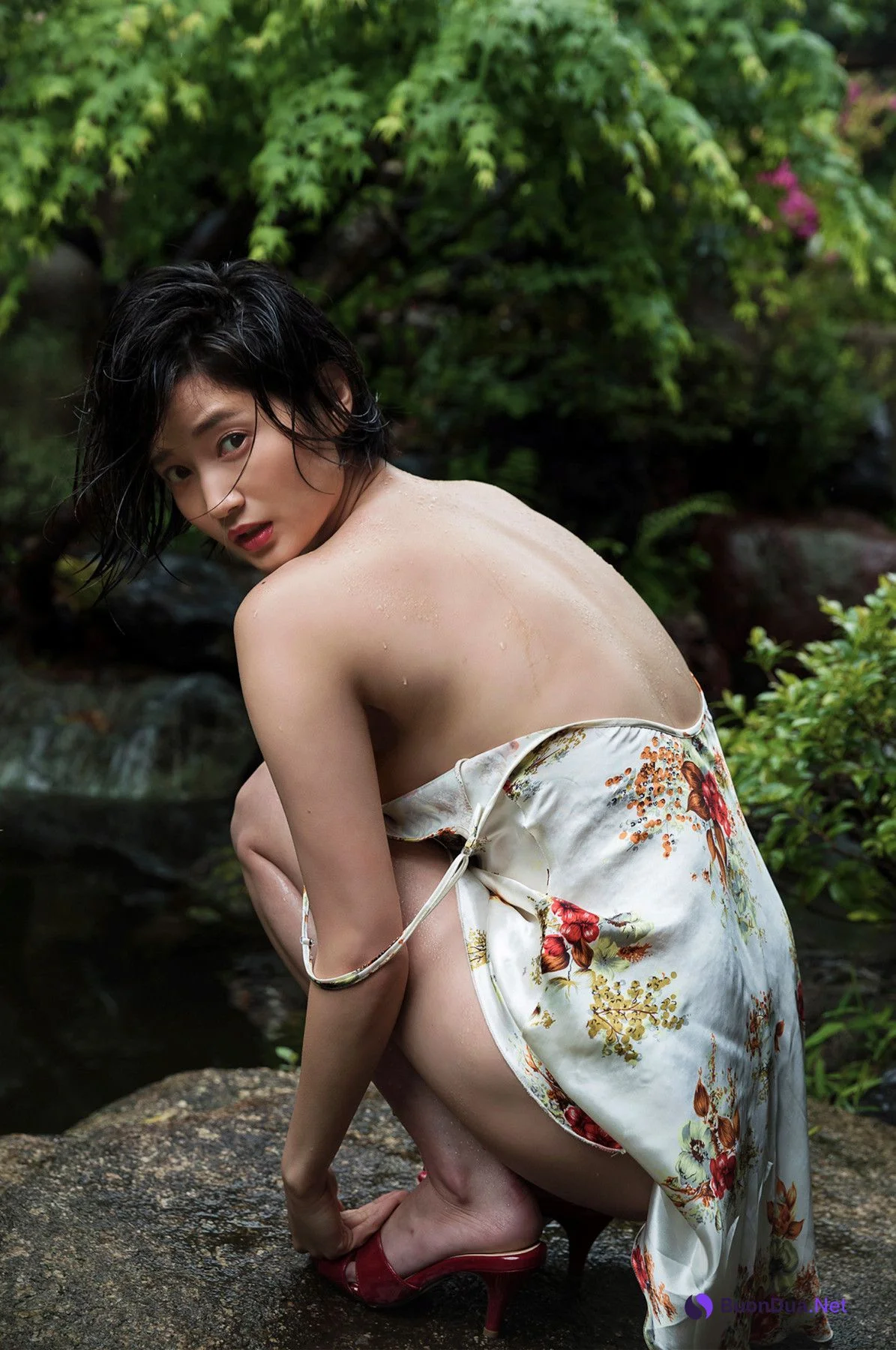 Arisa Deguchi 出口亜梨沙, FLASHデジタル写真集 [ずぶ濡れ報告] Set.01 - Photo 4
