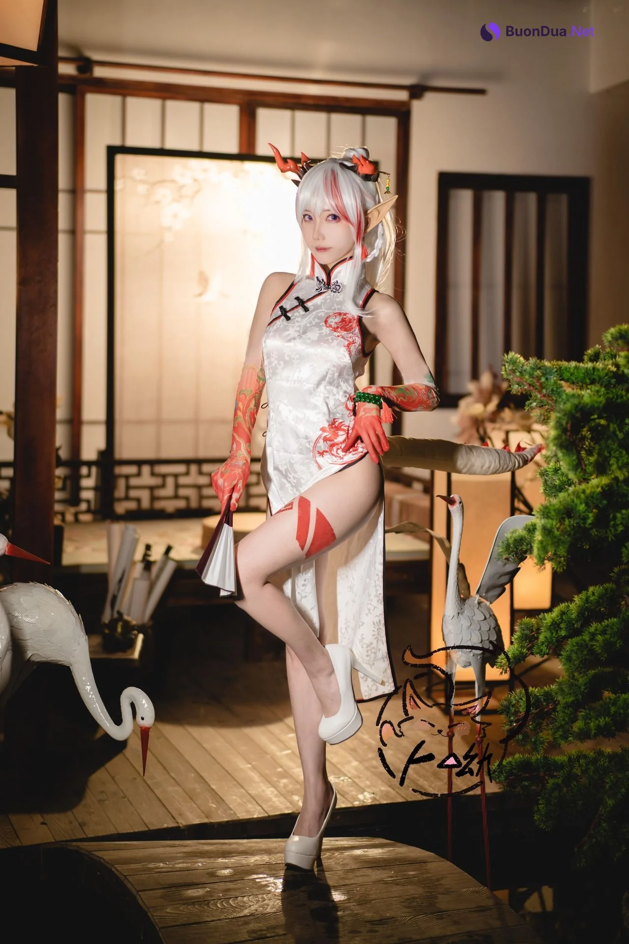 [卜呦] 年旗袍·乐逍遥 Arknights Qi Pao - Photo 11
