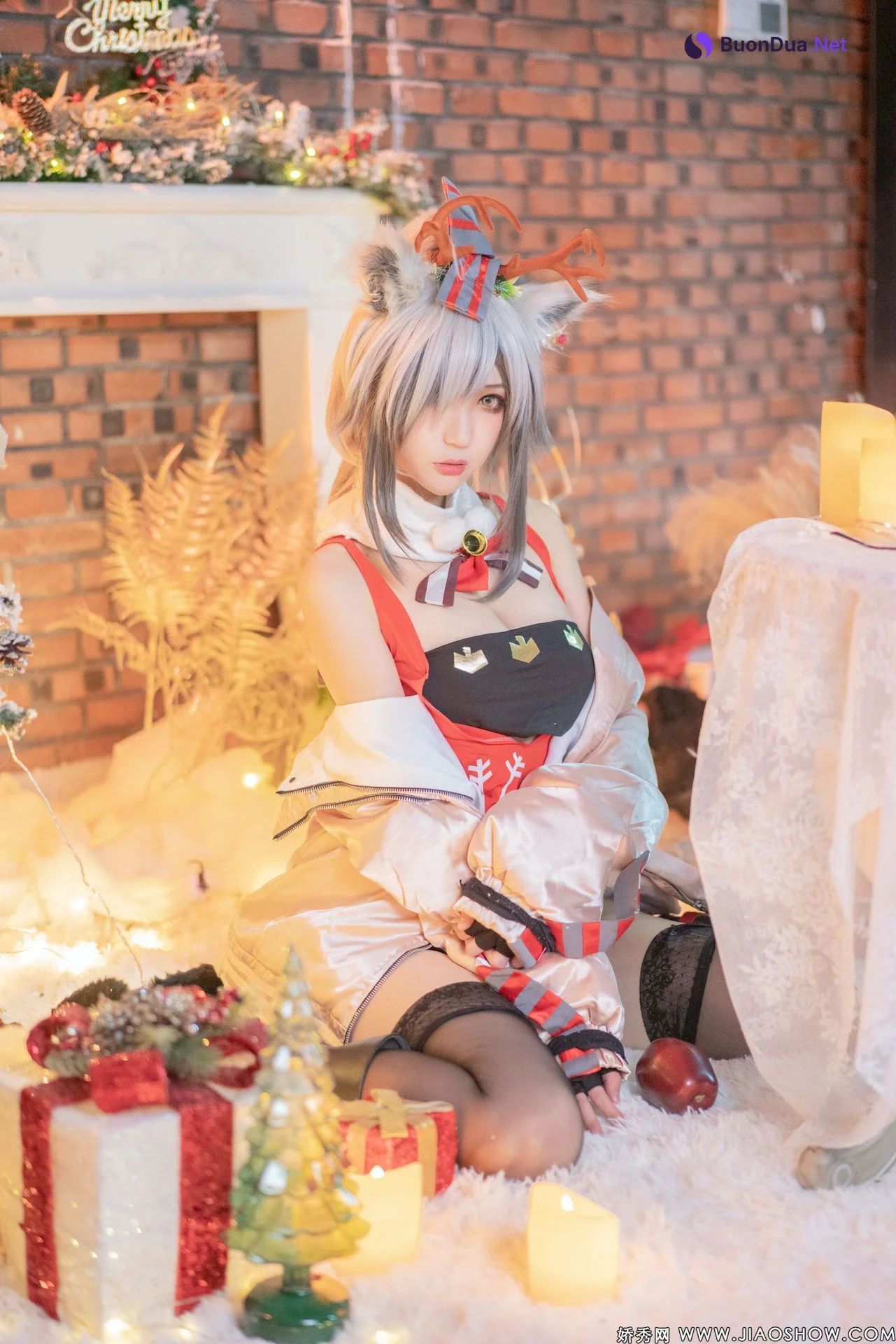 [周叽是可爱兔兔] 圣诞黑 Arknights Schwarz - Photo 17