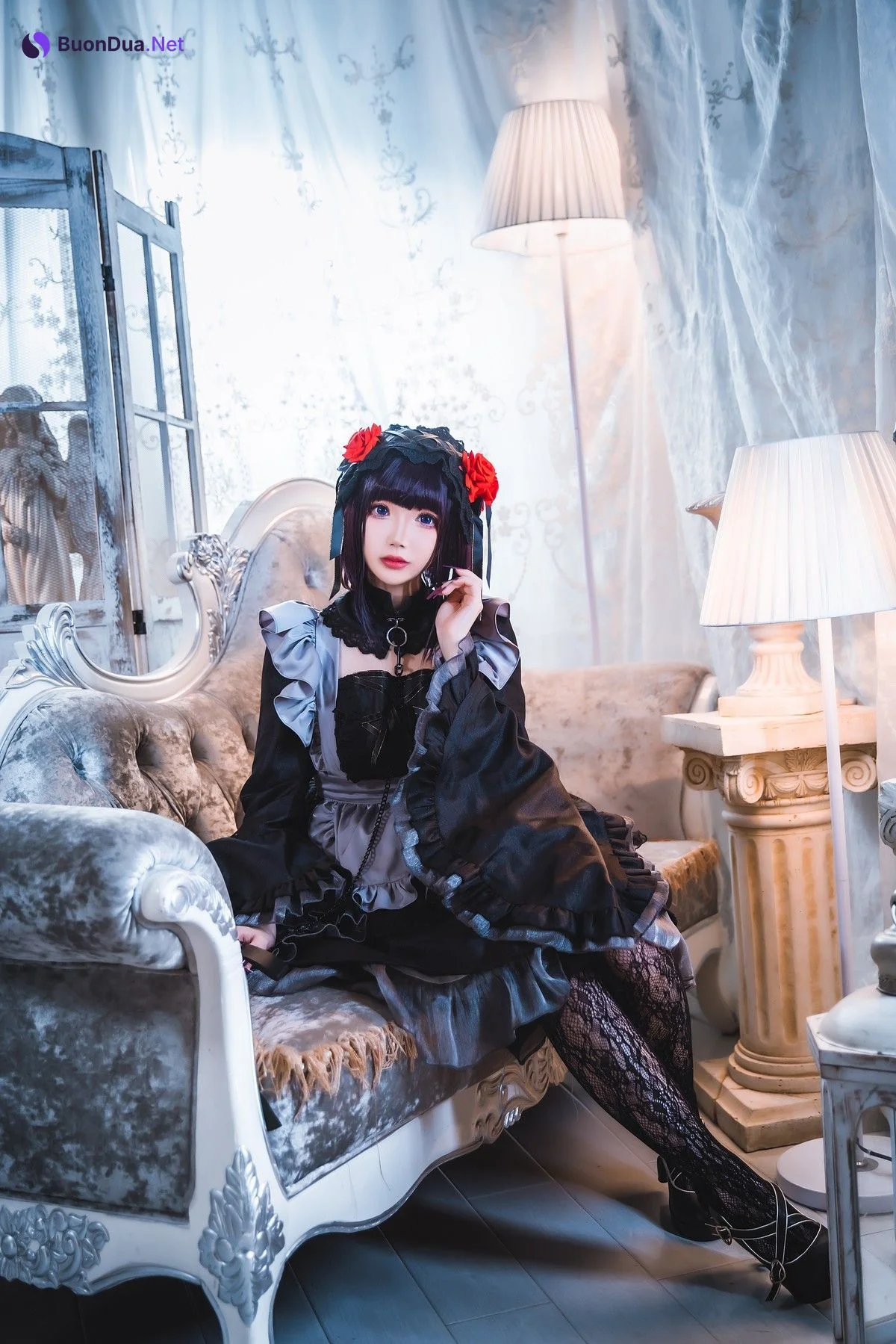 雪晴Astra Cosplay 雪晴嘟嘟 喜多川黑江雫 - Photo 15