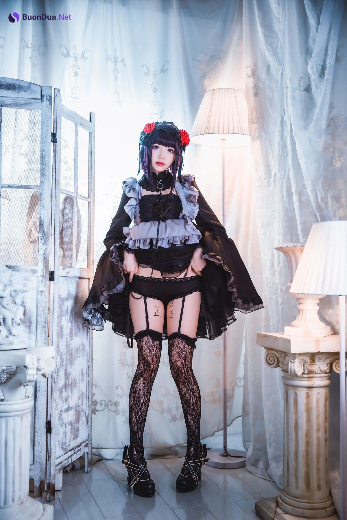 雪晴Astra Cosplay 雪晴嘟嘟 喜多川黑江雫 - Photo 3