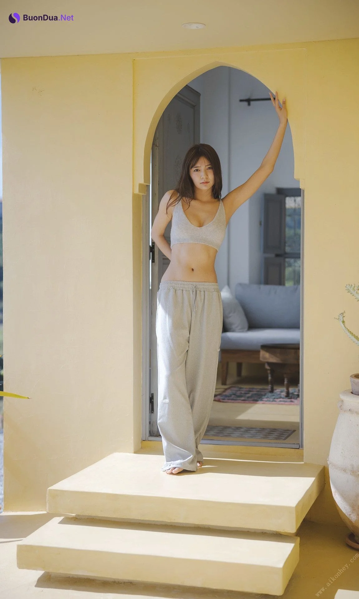 Asuka Kawazu 川津明日香, 週プレ Photo Book 「晴天、沖縄、気持ちいい」 Set.02 - Photo 2