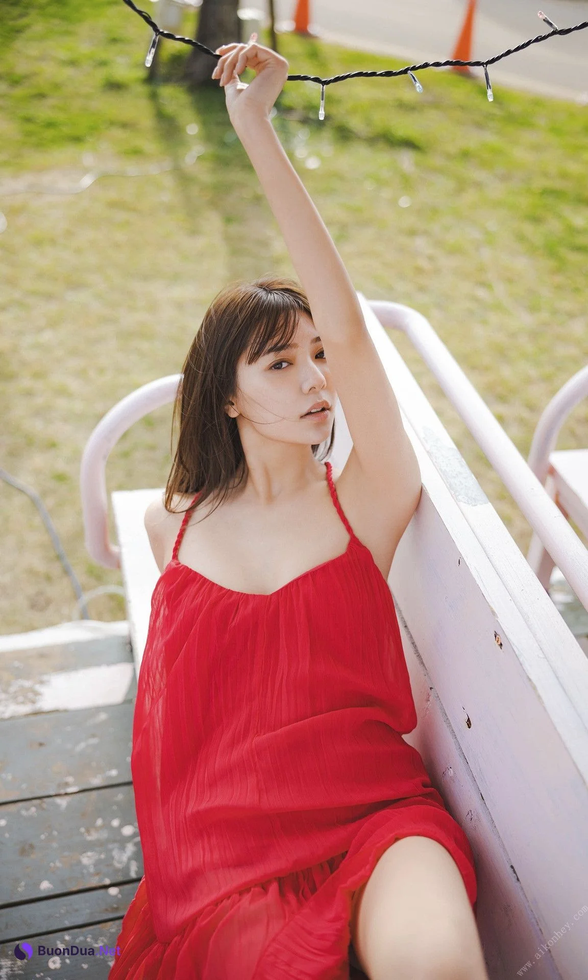 Asuka Kawazu 川津明日香, 週プレ Photo Book 「晴天、沖縄、気持ちいい」 Set.03 - Photo 3