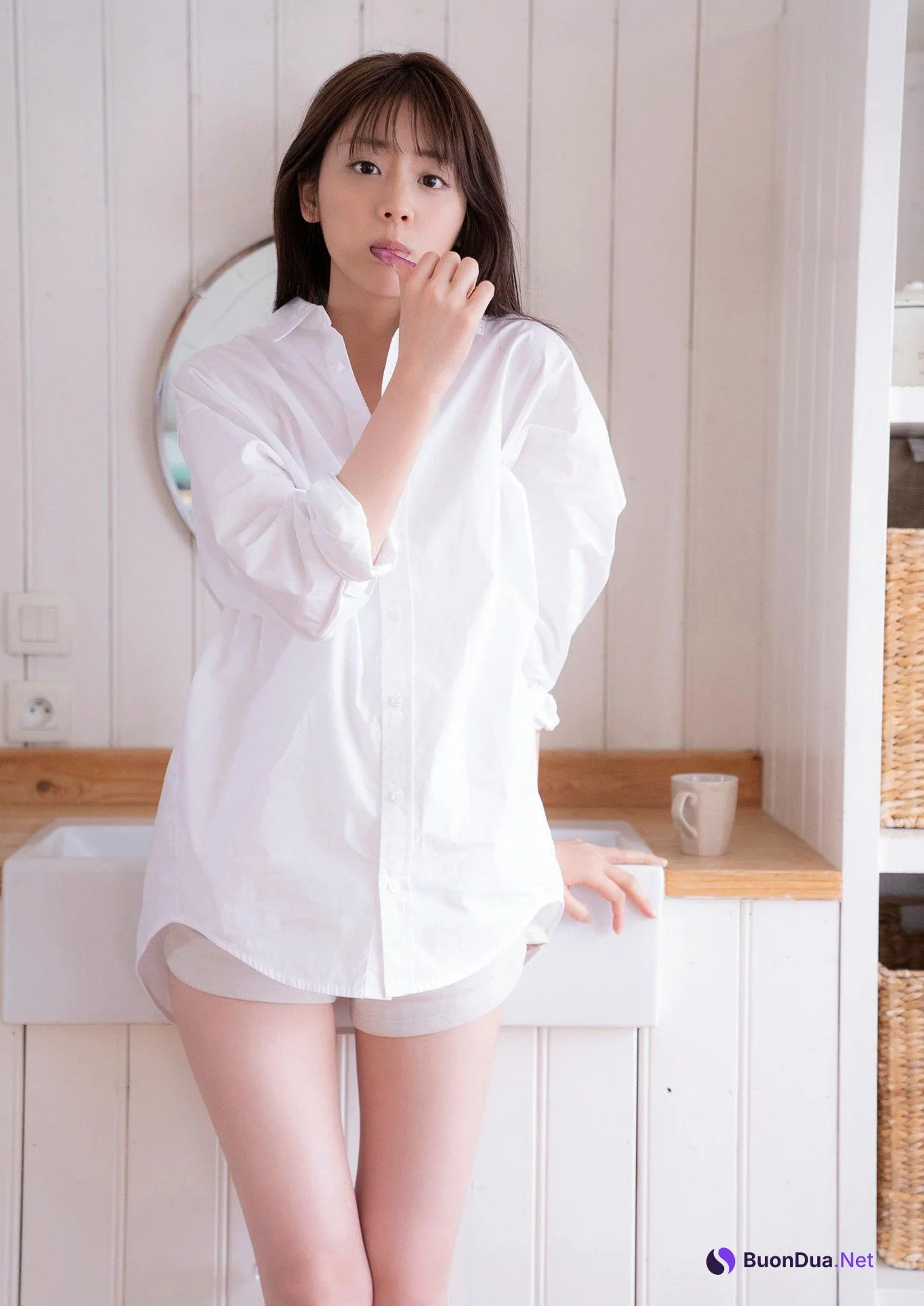 Asuka Kijima 貴島明日香, スピサン グラビアフォトブック [Smile Tomorrow] Set.02 - Photo 7