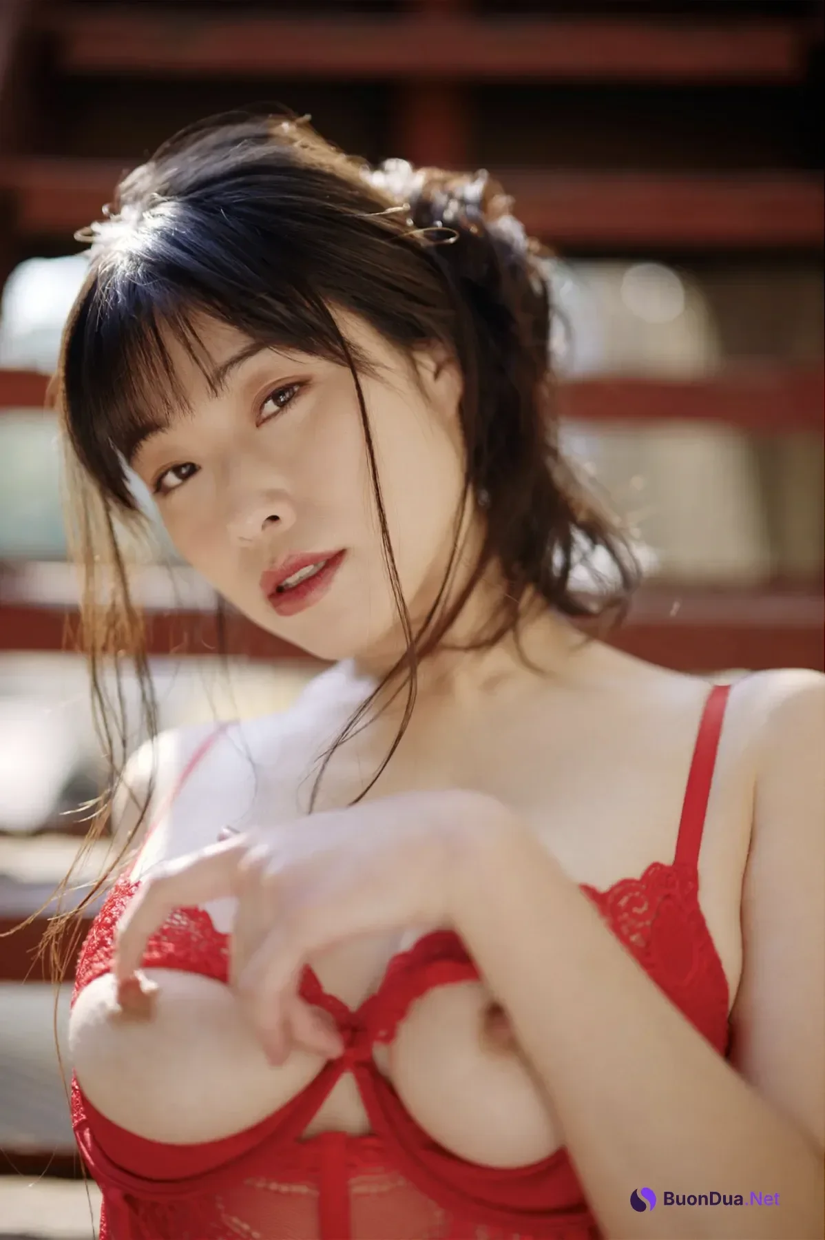 Asuka Oda 小田飛鳥, 週刊現代デジタル写真集 「Mの女神 レッドver.」 Set.01 - Photo 7