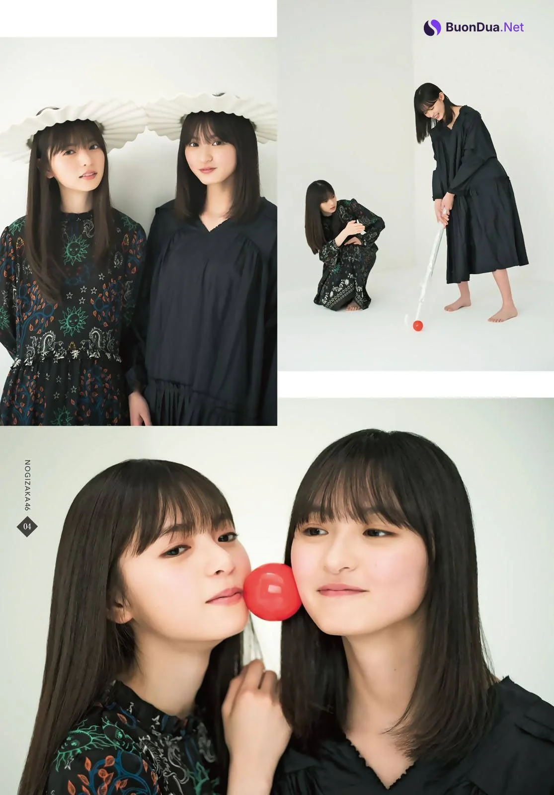 Asuka Saito 齋藤飛鳥, Sakura Endo 遠藤さくら, Shonen Magazine 2019 No.21-22 (少年マガジン 2019年21-22号) - 사진 8