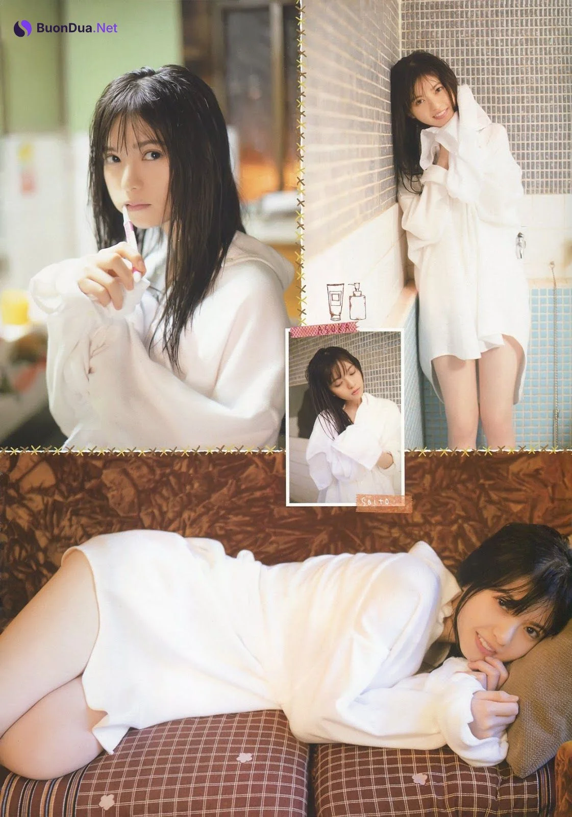 Asuka Saito 齋藤飛鳥, Shonen Champion 2019 No.06 (少年チャンピオン 2019年6号) - Photo 9