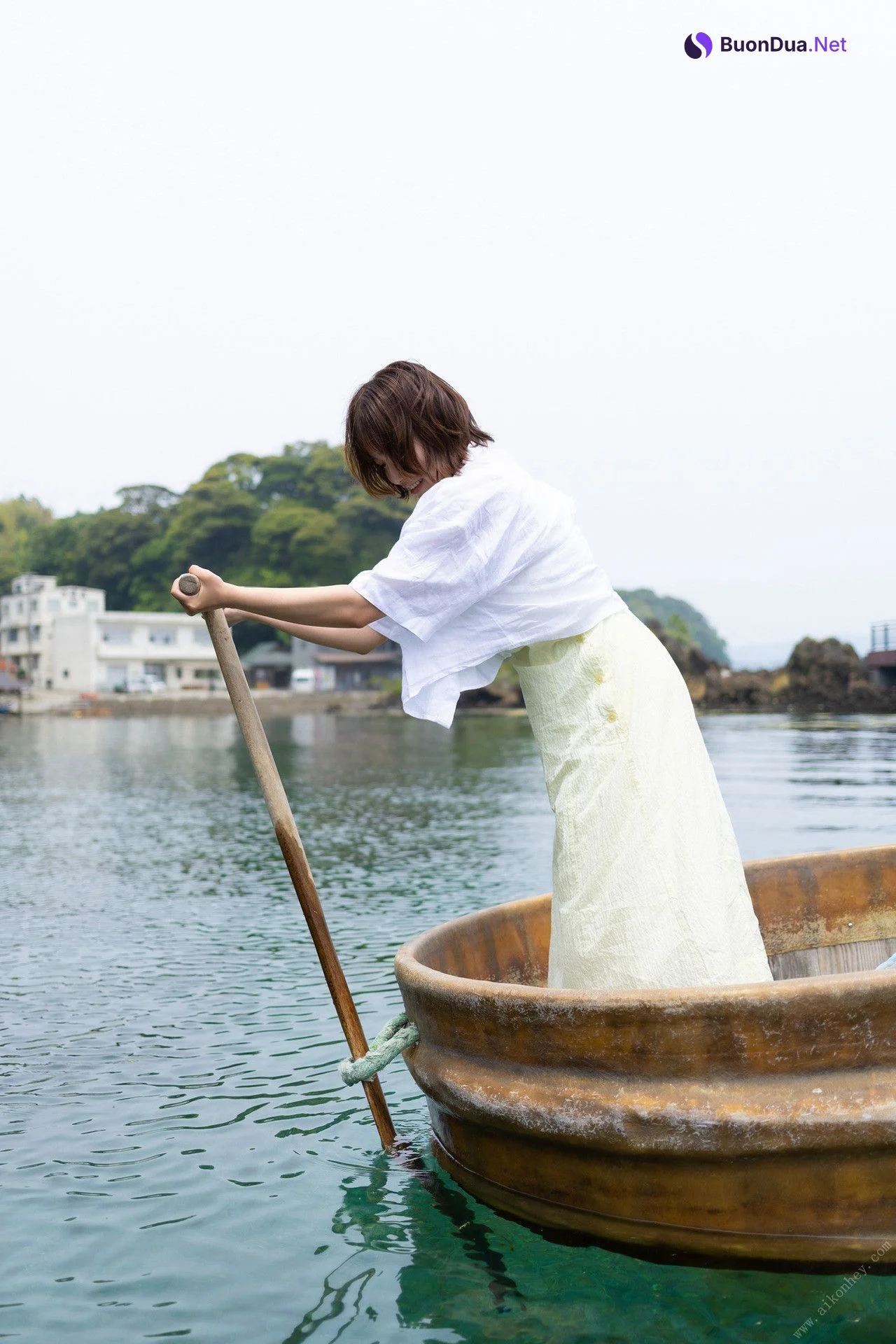 Asuna Kawai 河合あすな, ヌード写真集 時の雫～キミと過ごしたあの島で～ Set.04 - Photo 4