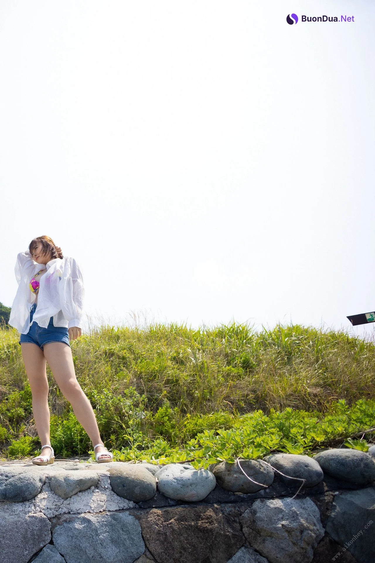 Asuna Kawai 河合あすな, ヌード写真集 時の雫～キミと過ごしたあの島で～ Set.04 - Photo 9