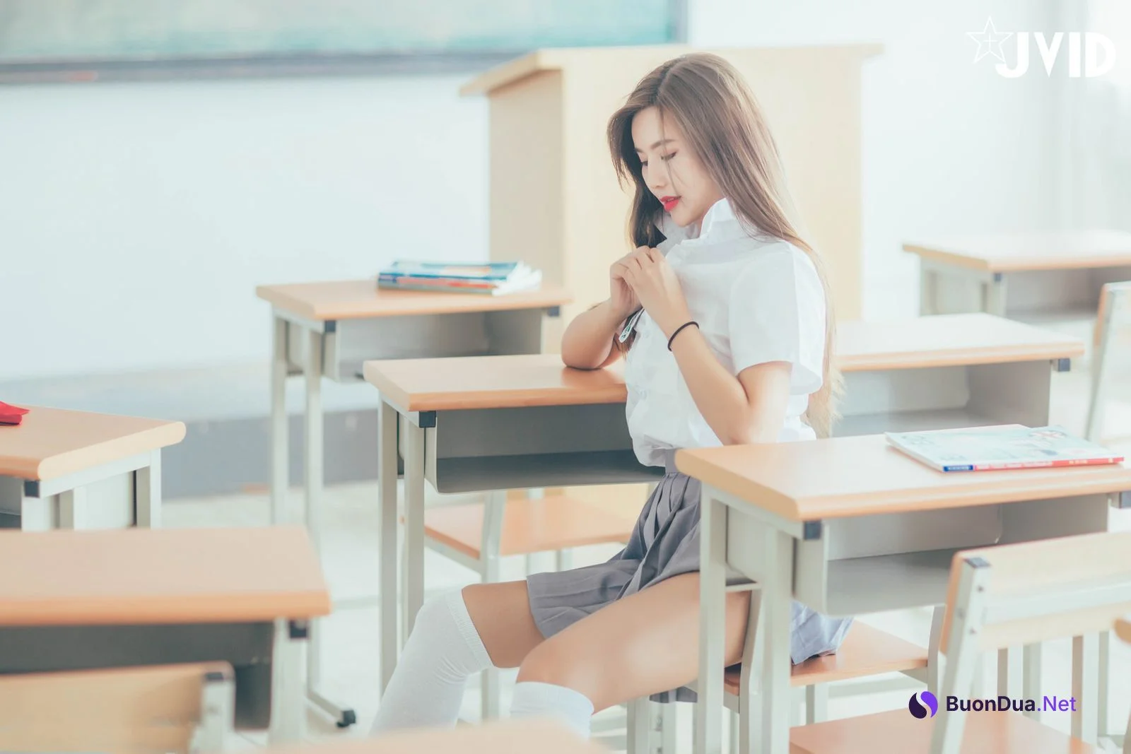 超人氣麻豆AV女優沈芯語 木木森 放課後特別授課 Vol.01 - 写真 17