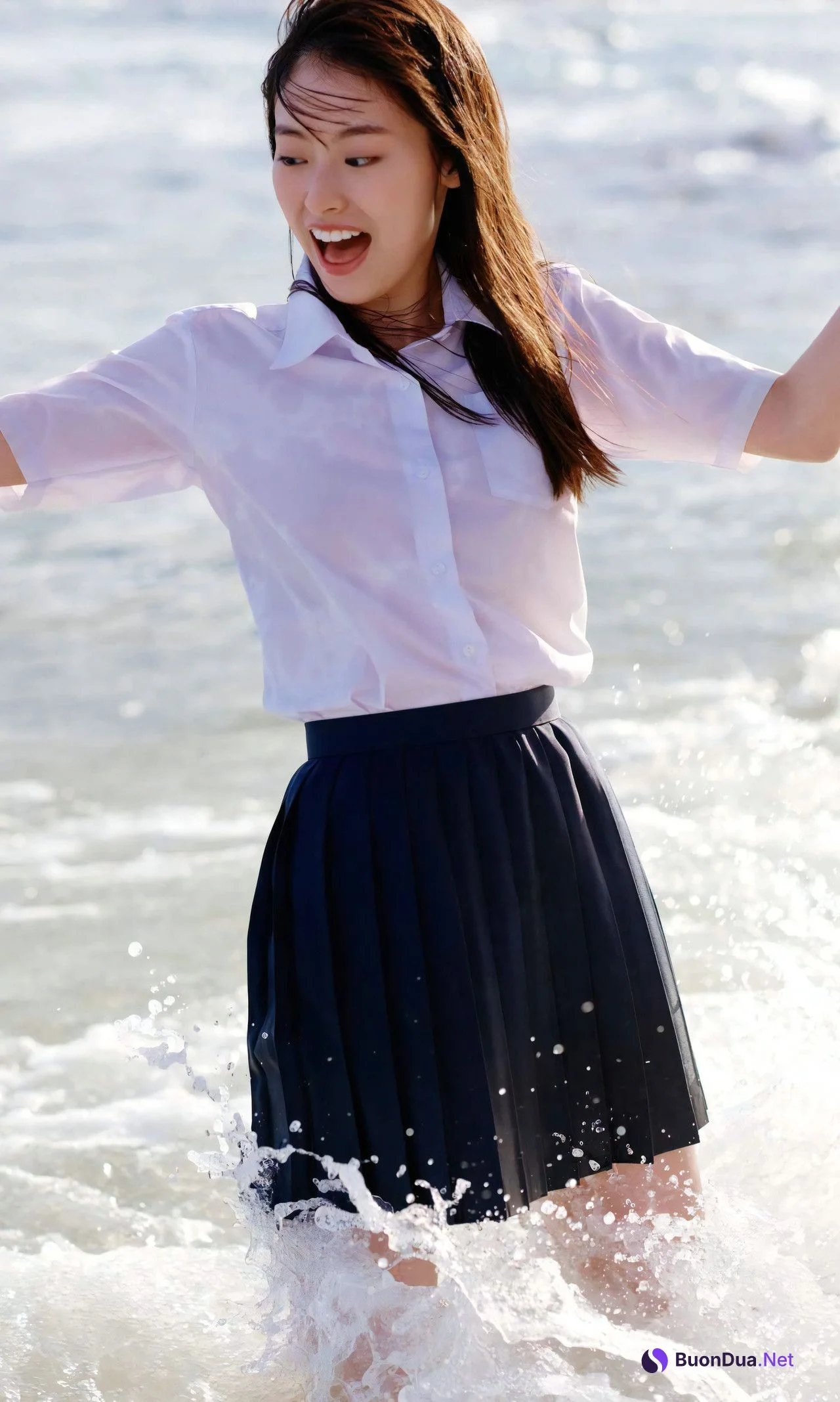 Ayaka Imoto 井本彩花, デジタル写真集 「ヒロインは凛として美しい17歳。」 Set.03 - รูปภาพ 8