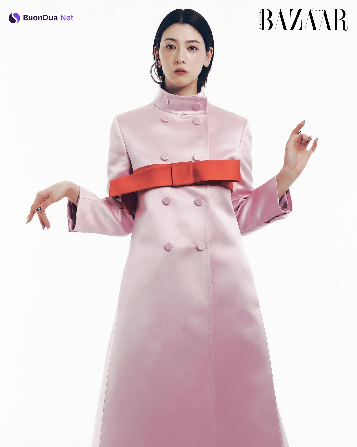 Ayaka Miyoshi 三吉彩花, Harper’s Bazaar Japan ハーパーズ バザー 2024.02 - Photo 8