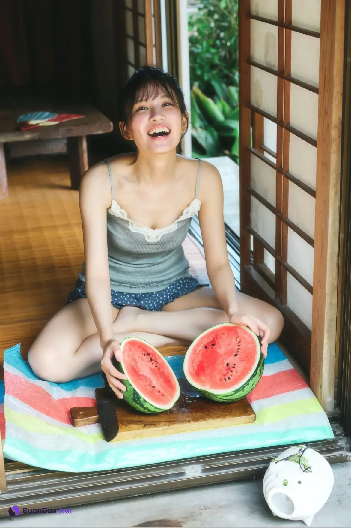 Ayaka Okamoto 岡本彩夏, SPA!デジタル写真集 「初めてで彩る“夏” 全50カット先行公開」 Set.02 - Photo 3