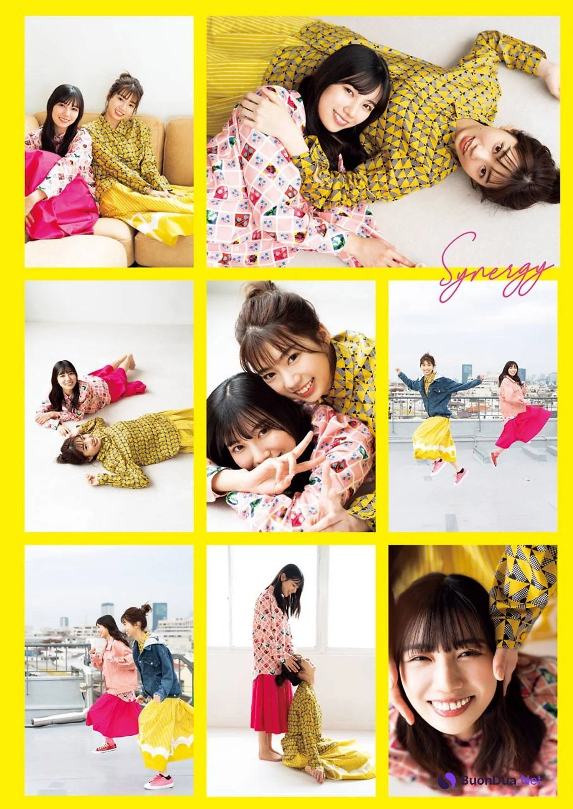 Ayaka Takamoto 高本彩花, Hina Kawata 河田陽菜, Young Gangan 2021 No.01 (ヤングガンガン 2021年1号) - Photo 2