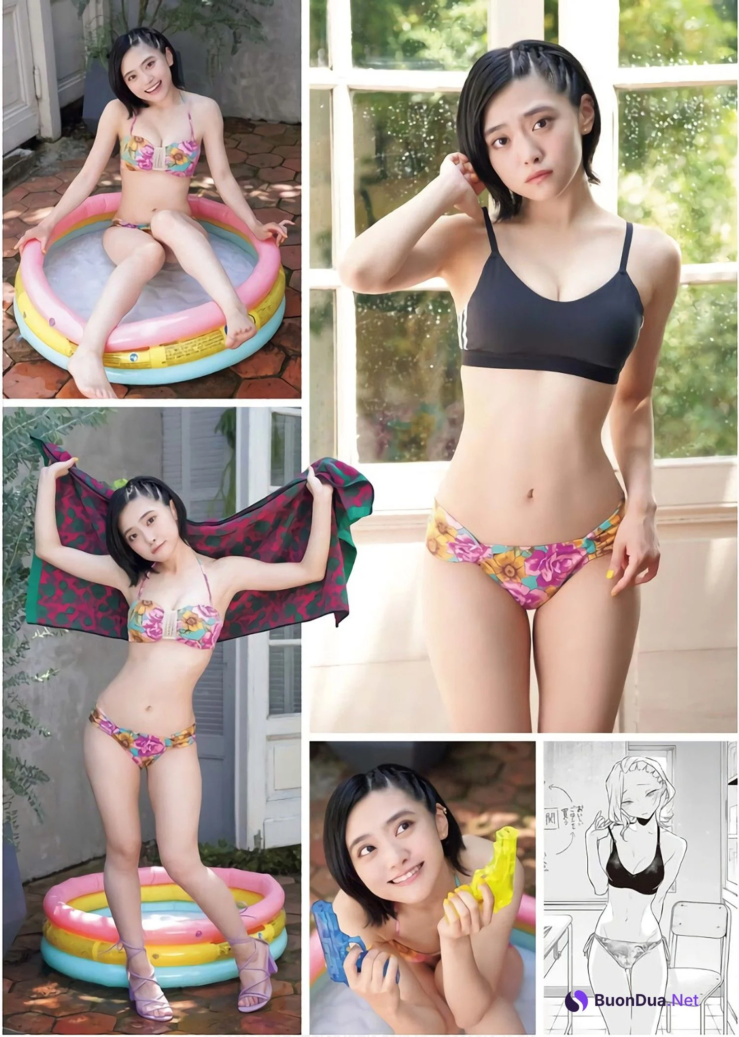 Ayame Okada 岡田彩夢, Young King 2024 No.15 (ヤングキング 2024年15号) - รูปภาพ 5