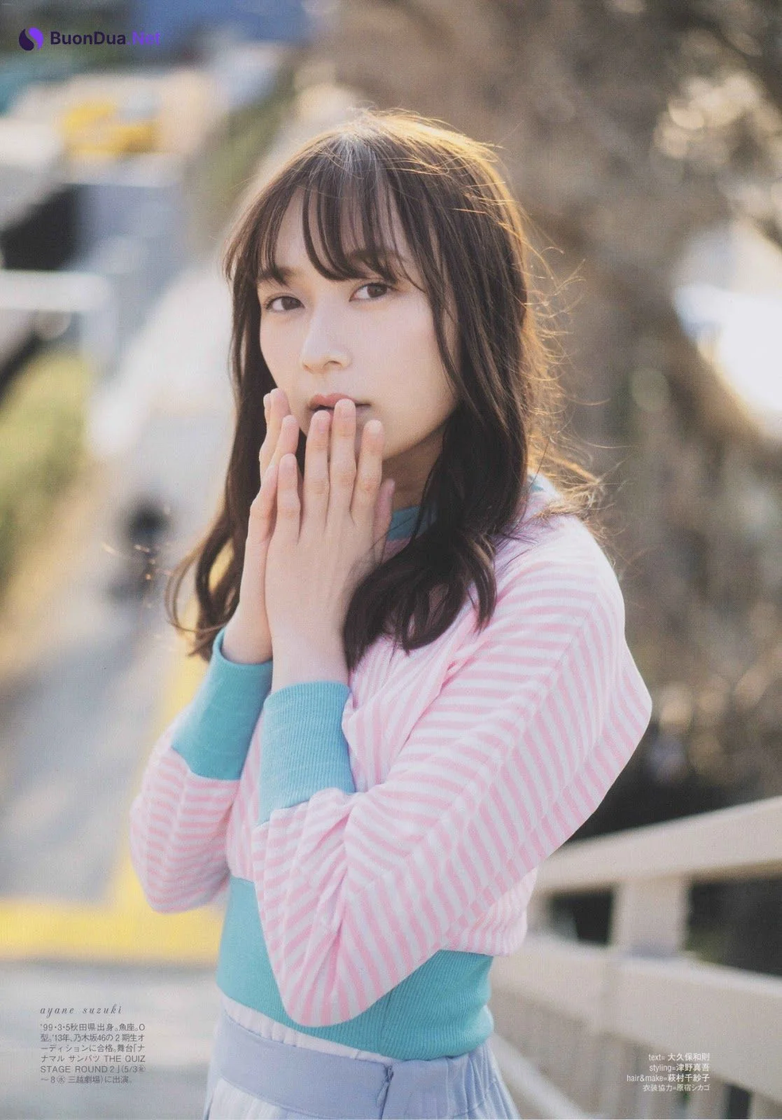 Ayane Suzuki 鈴木絢音, B.L.T. 2019.05 (ビー・エル・ティー 2019年5月号) - Photo 2