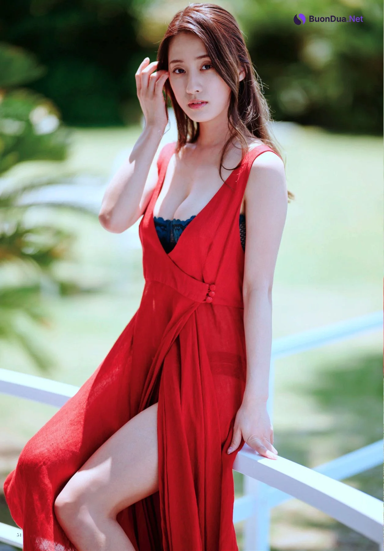 Ayano Sumida 澄田綾乃, デジタル原色美女図鑑 [Seaside Terrace] Set.02 - Photo 13