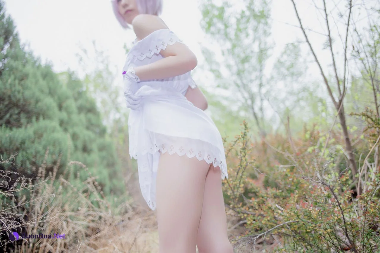 [Ayase_绫濑酱] マシュ・キリエライト露出 Mash Kyrielight Exhibitionism - รูปภาพ 3