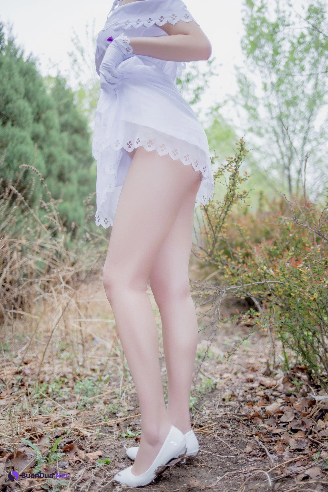 [Ayase_绫濑酱] マシュ・キリエライト露出 Mash Kyrielight Exhibitionism - รูปภาพ 4