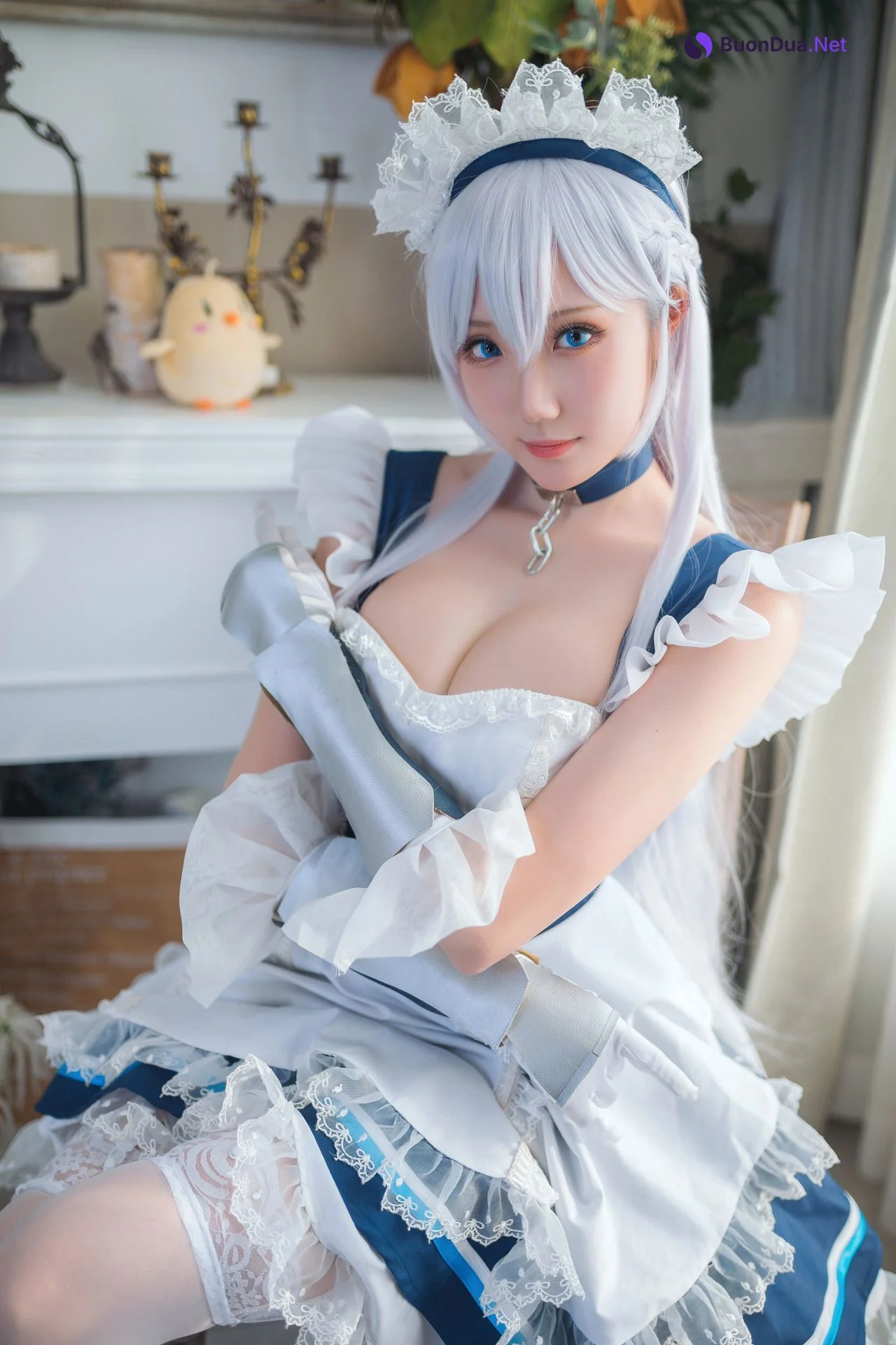 [瓜希酱] 贝尔法斯特 ベルファスト (Azur Lane 碧蓝航线) - Photo 12