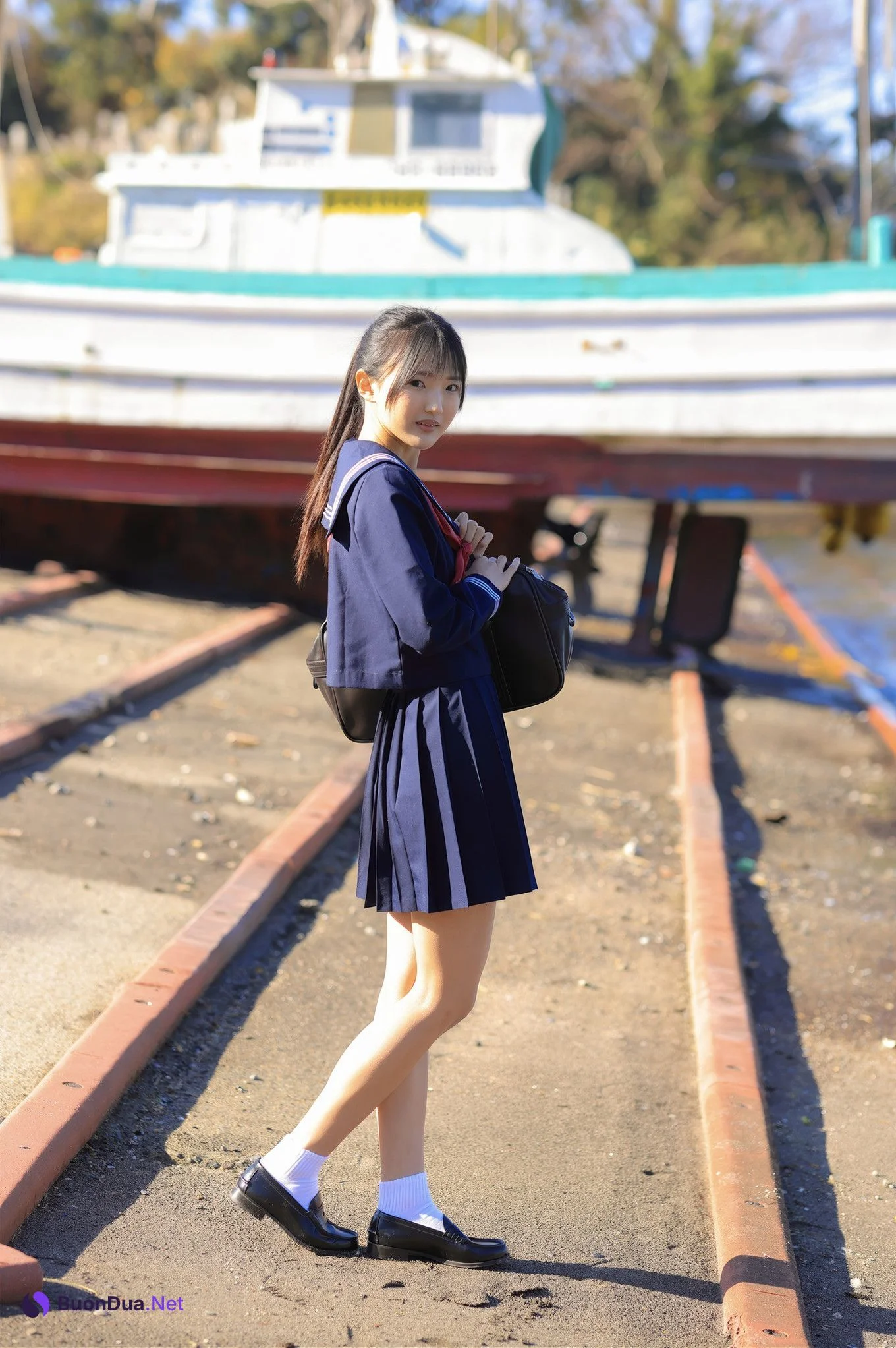 Azusa Natsume 夏愛あずさ, ヌード写真集 [そこに君がいた。] Set.01 - Photo 8