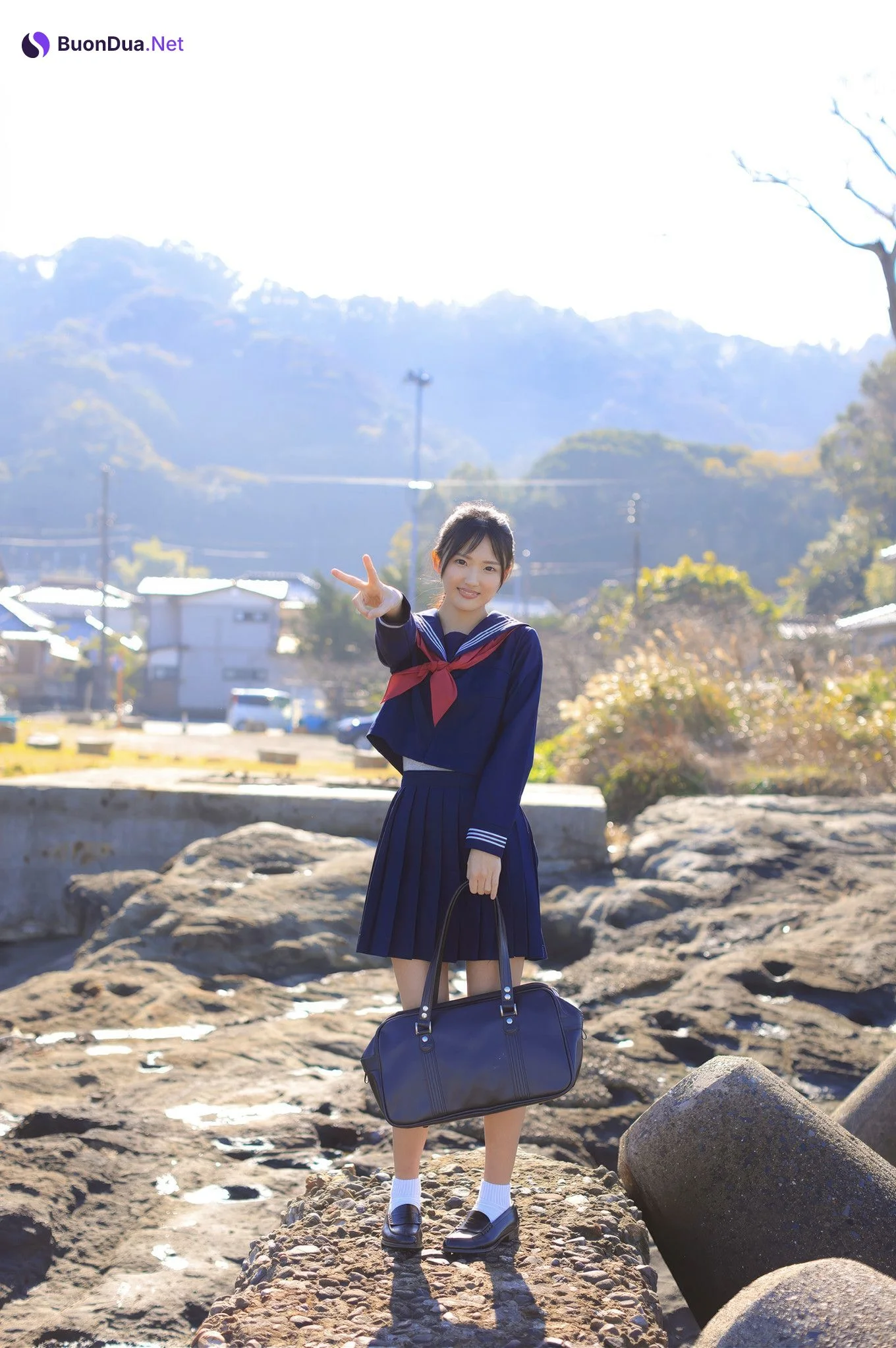 Azusa Natsume 夏愛あずさ, ヌード写真集 [そこに君がいた。] Set.01 - Photo 9
