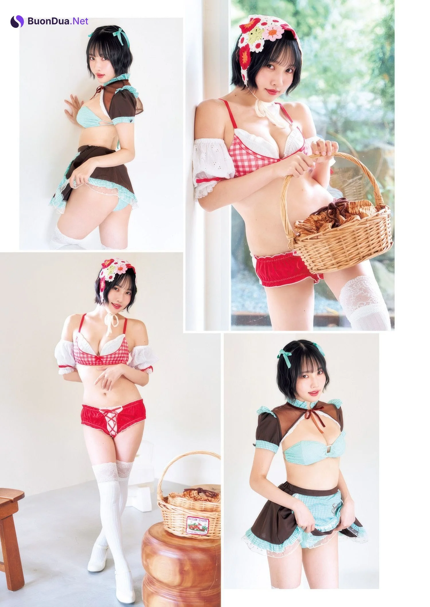 Azusa Ogura 小倉あずさ, Airi Saito 斎藤愛莉, Young Jump 2025 No.34 (ヤングジャンプ 2025年34号) - รูปภาพ 5