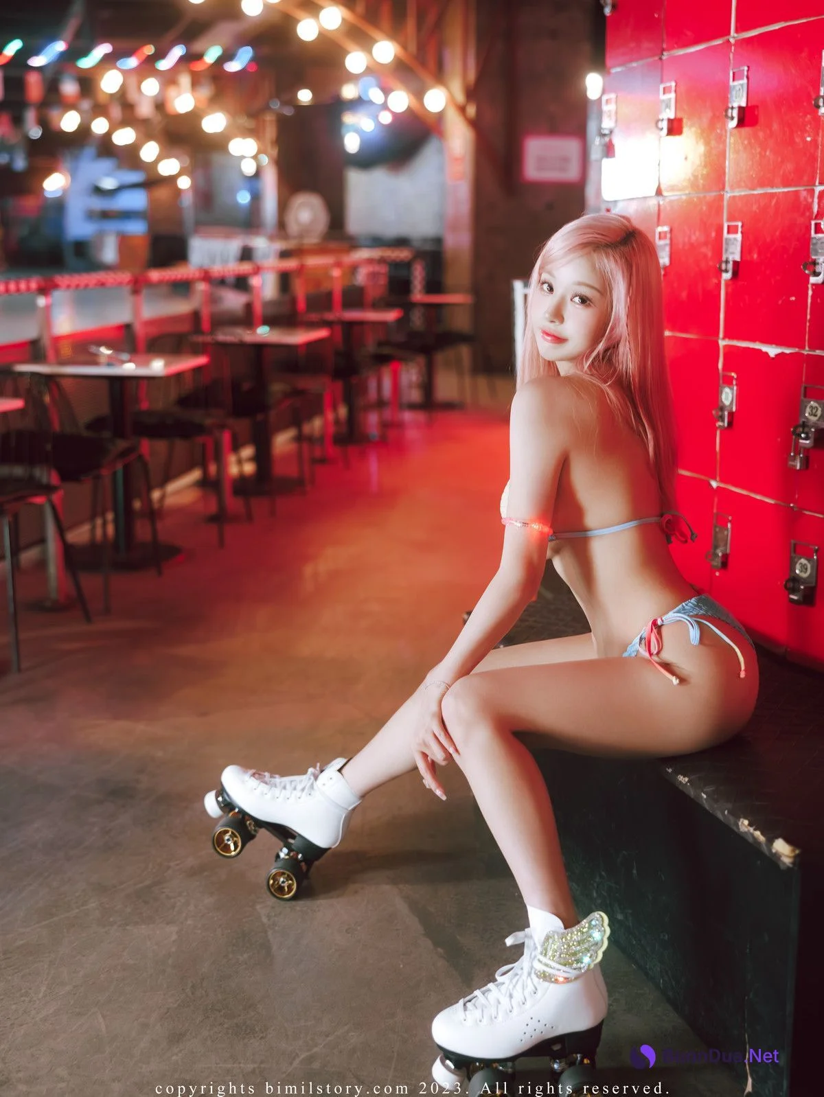 BABBYANG 바비앙, [Bimilstory] Debut Lolli Roller Girl Set.01 - Photo 15
