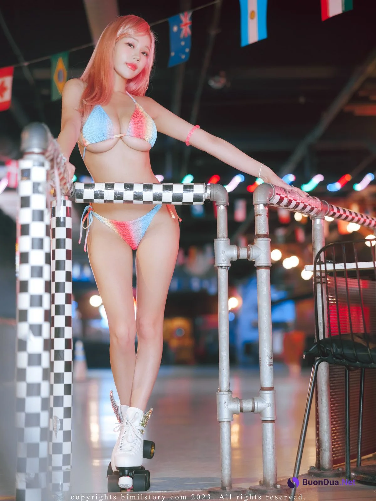 BABBYANG 바비앙, [Bimilstory] Debut Lolli Roller Girl Set.02 - Photo 7