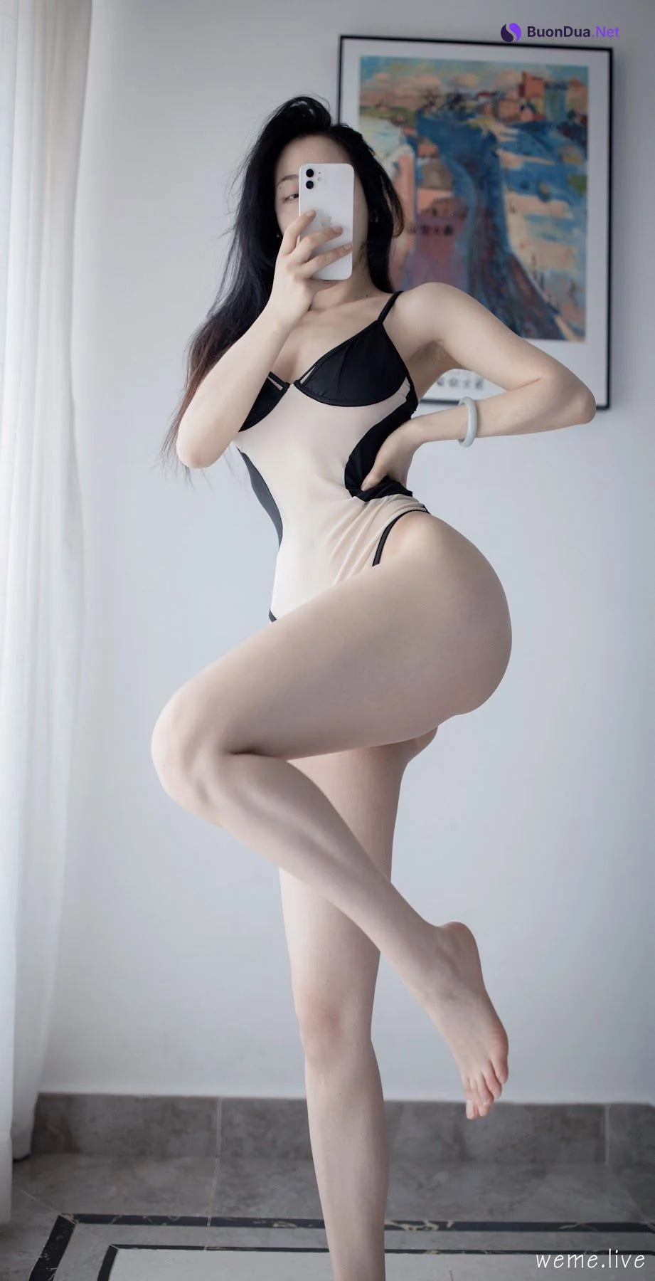 张鑫baby – 白色蕾丝 - รูปภาพ 2
