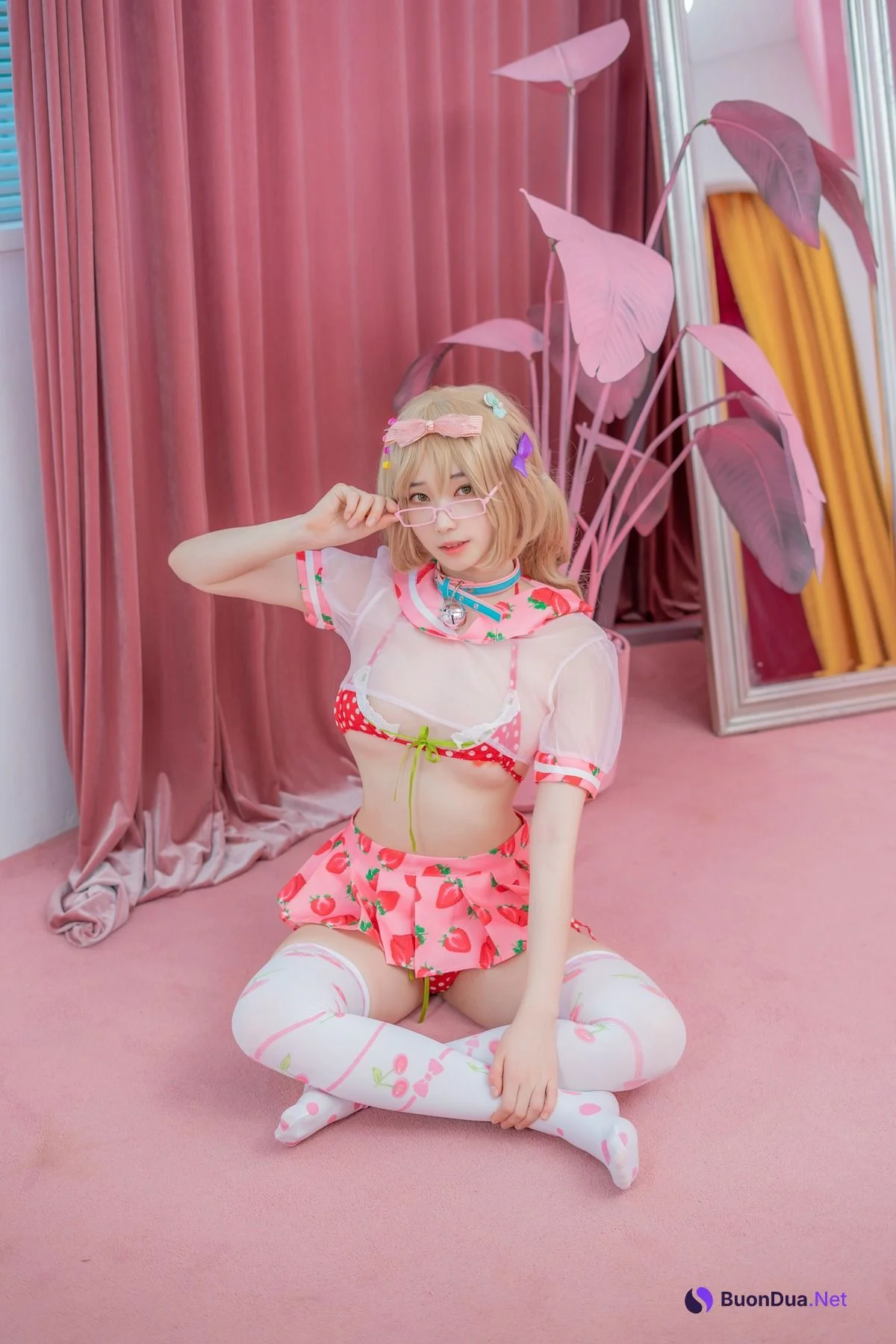 Bambi 밤비, [CreamSoda] Over knee socks Set.01 - Photo 10