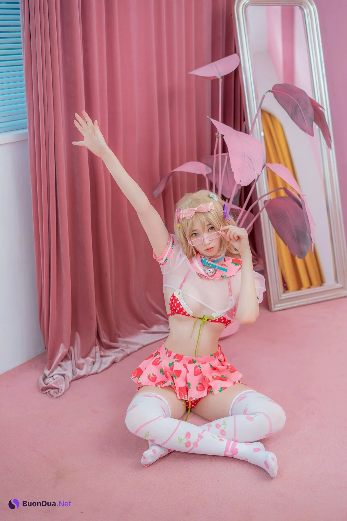 Bambi 밤비, [CreamSoda] Over knee socks Set.01 - Photo 11