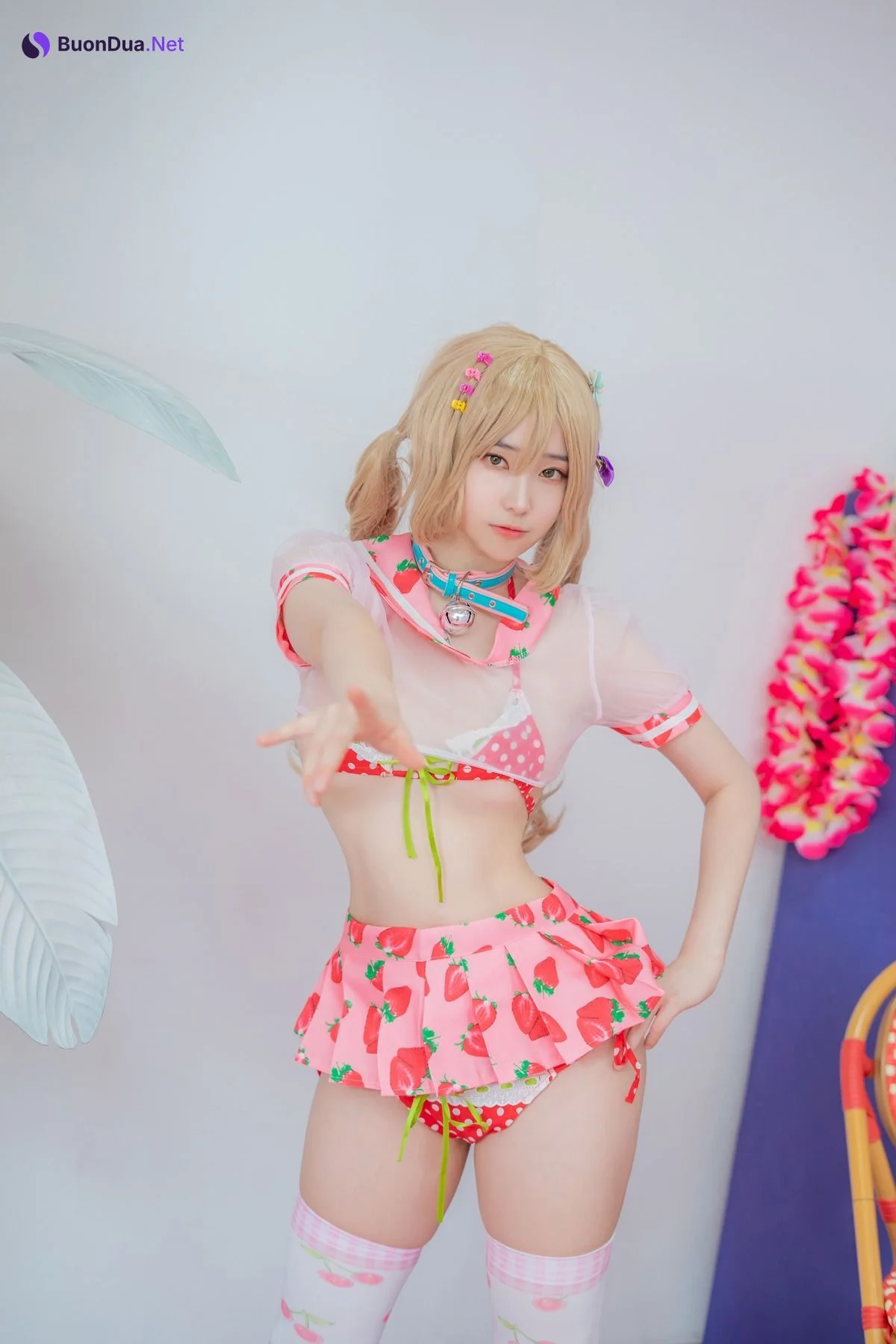 Bambi 밤비, [CreamSoda] Over knee socks Set.01 - Photo 3