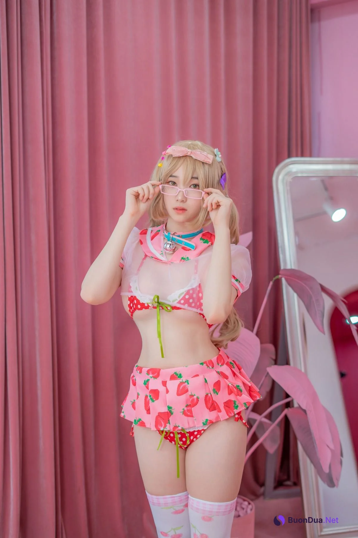 Bambi 밤비, [CreamSoda] Over knee socks Set.01 - Photo 8
