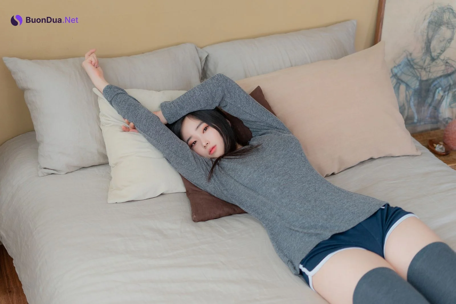 Bambi 밤비, [CreamSoda] Over knee socks Set.02 - Photo 10