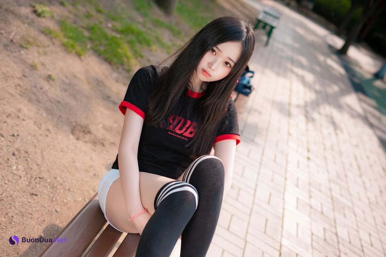 Bambi 밤비, [CreamSoda] Over knee socks Set.03 - Photo 13