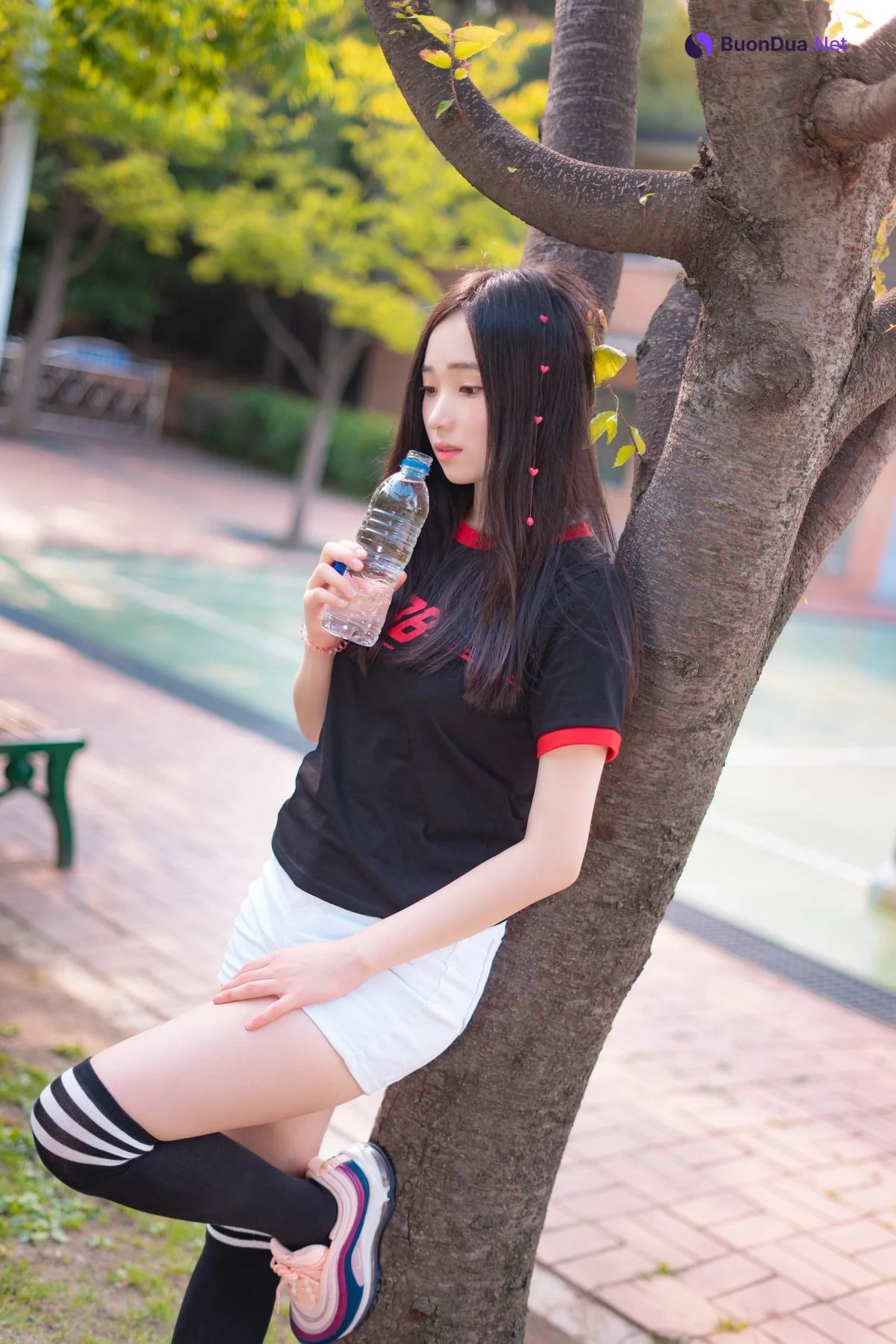 Bambi 밤비, [CreamSoda] Over knee socks Set.03 - Photo 14