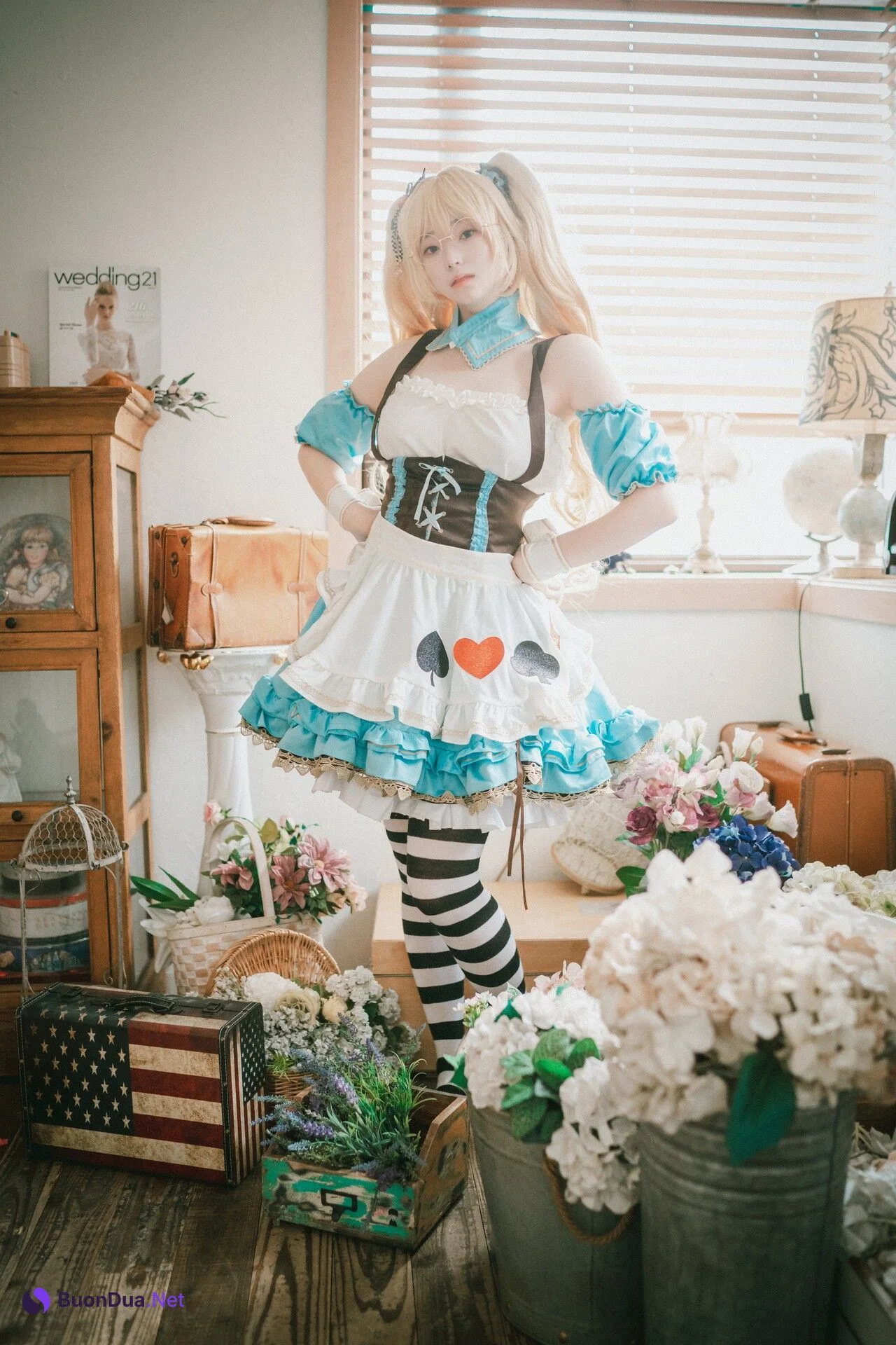 Bambi 밤비, [DJAWA] Alice in Glasses (Alice in Wonderland) - Photo 12