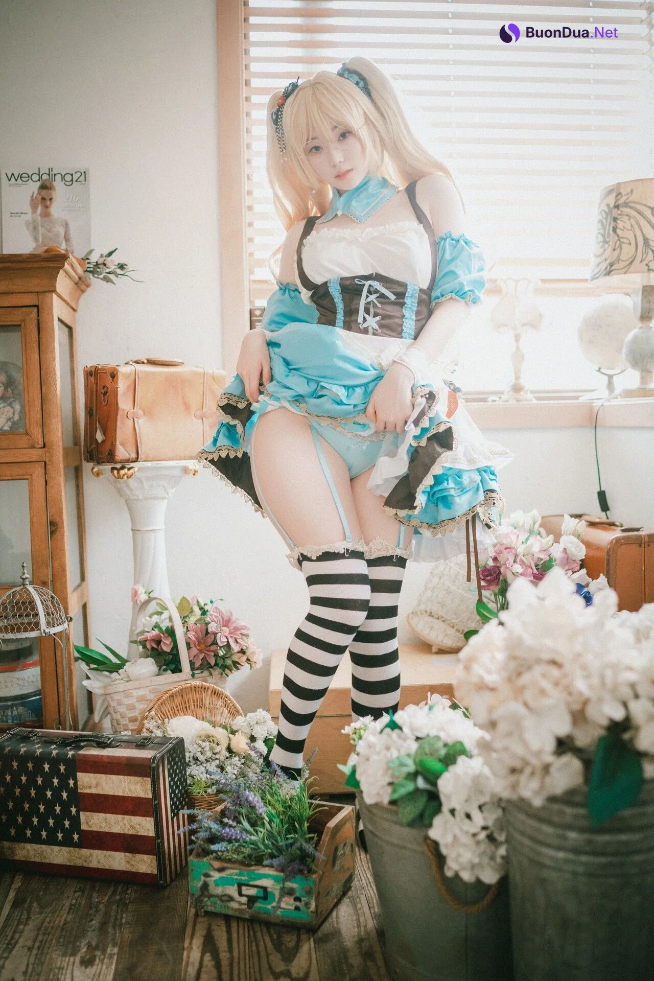 Bambi 밤비, [DJAWA] Alice in Glasses (Alice in Wonderland) - Photo 13