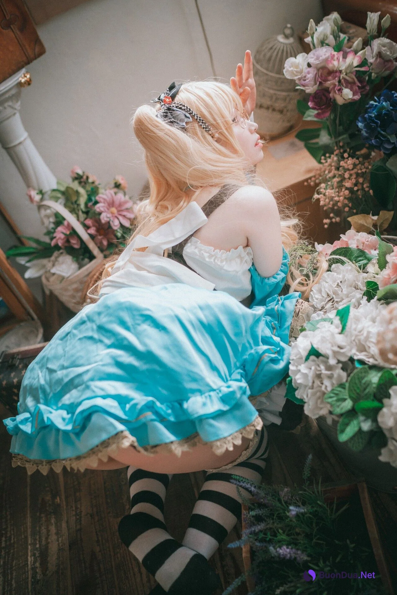 Bambi 밤비, [DJAWA] Alice in Glasses (Alice in Wonderland) - Photo 15