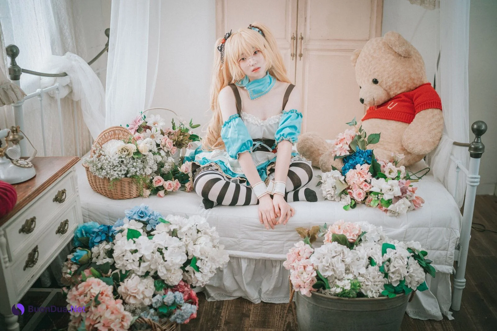 Bambi 밤비, [DJAWA] Alice in Glasses (Alice in Wonderland) - Photo 16