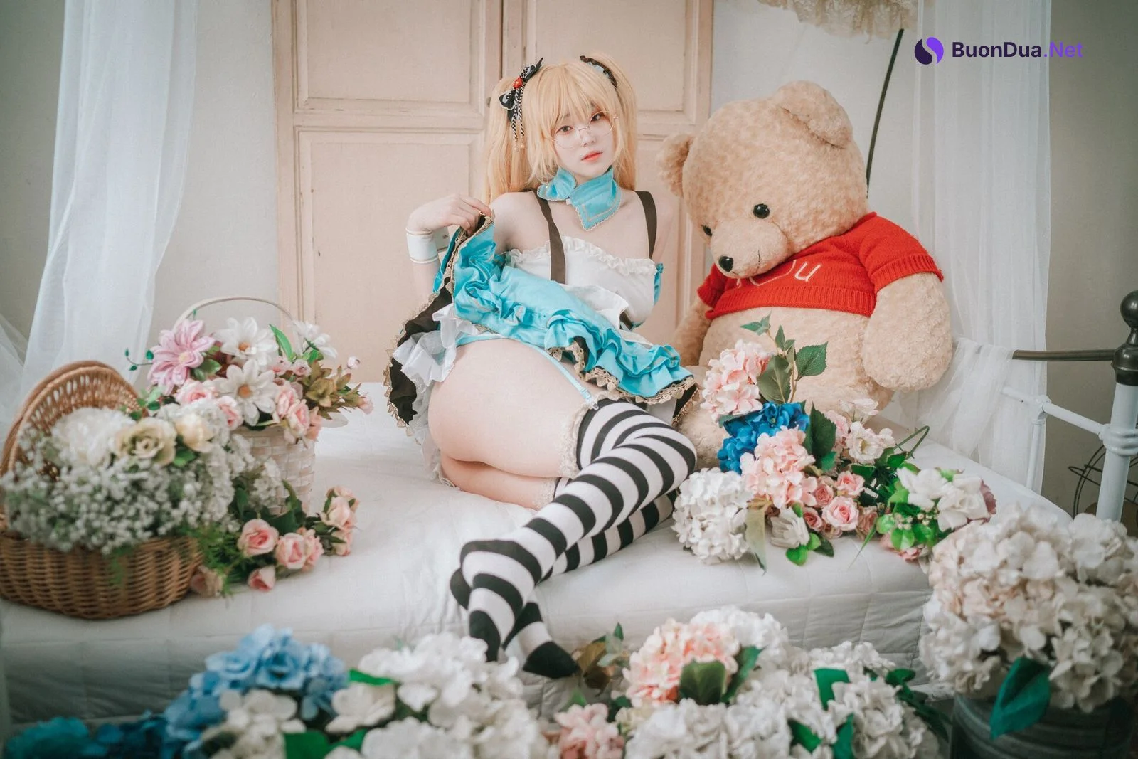Bambi 밤비, [DJAWA] Alice in Glasses (Alice in Wonderland) - Photo 17