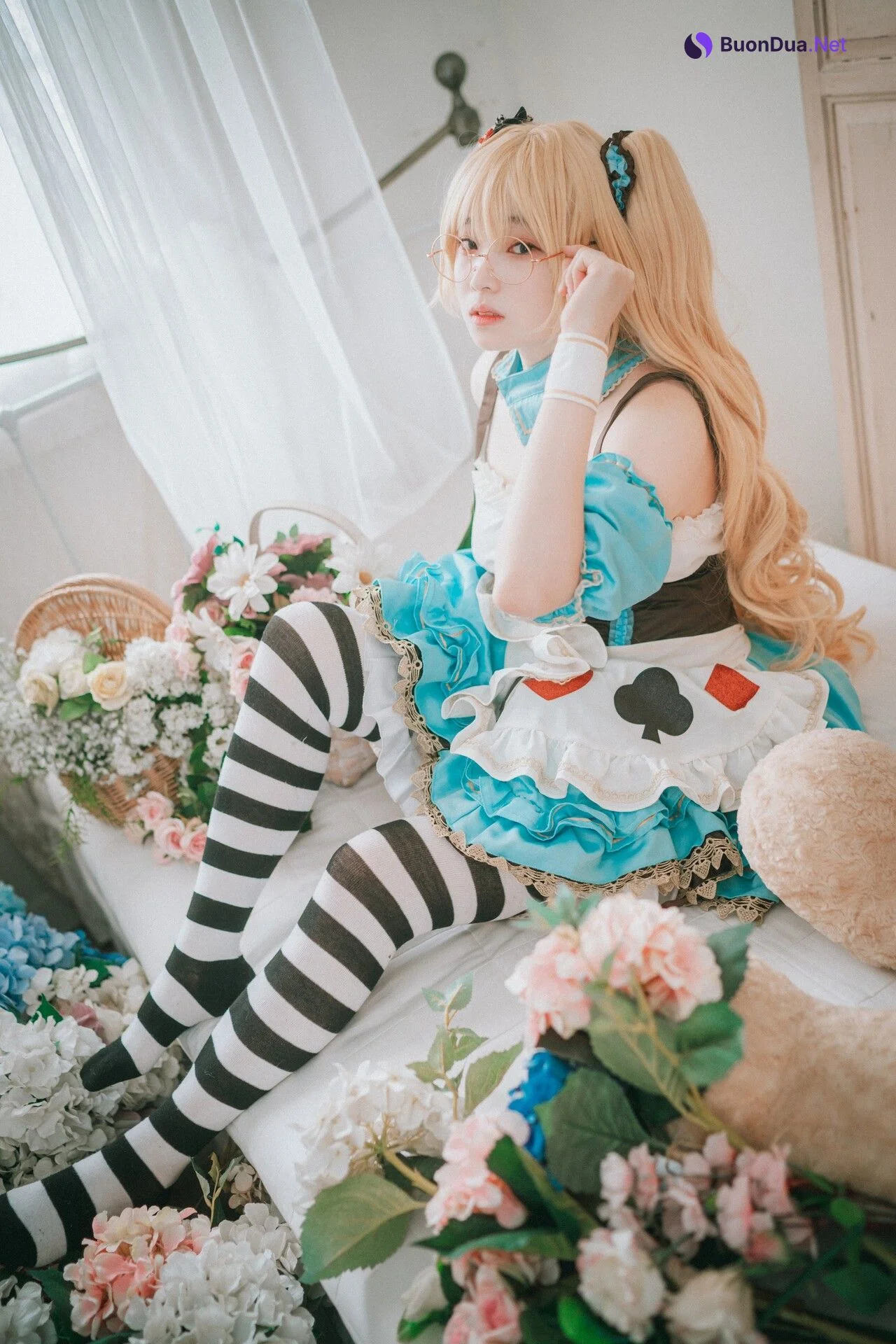 Bambi 밤비, [DJAWA] Alice in Glasses (Alice in Wonderland) - Photo 18