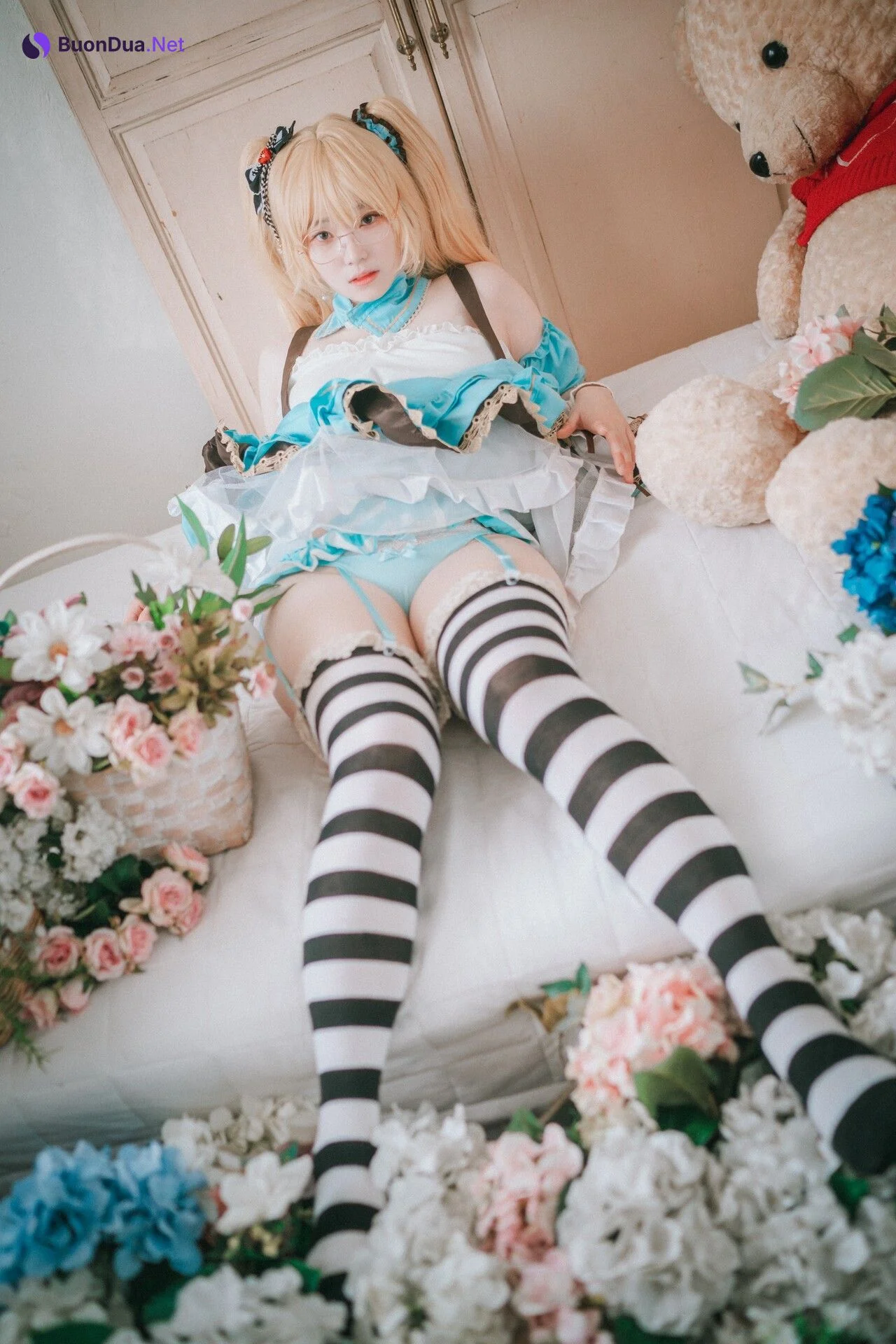 Bambi 밤비, [DJAWA] Alice in Glasses (Alice in Wonderland) - Photo 20