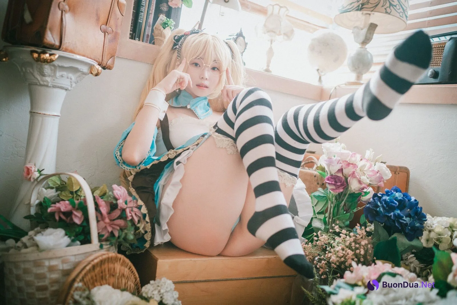 Bambi 밤비, [DJAWA] Alice in Glasses (Alice in Wonderland) - Photo 8
