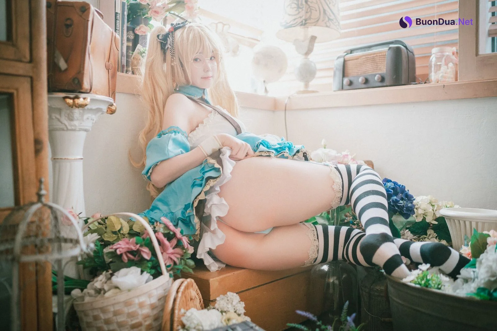 Bambi 밤비, [DJAWA] Alice in Glasses (Alice in Wonderland) - Photo 9